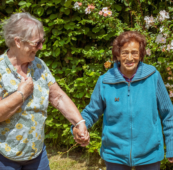 Tapestry Day Care dementia day care Mannings Heath volunteer with guest