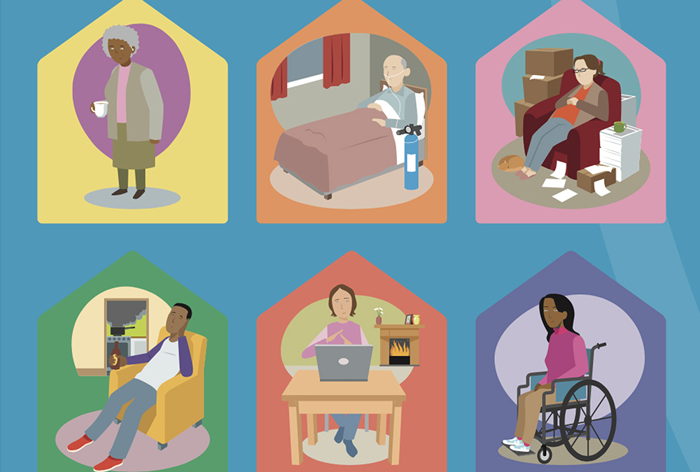 Poster of Fire Brigade free safe and well visit for people with dementia