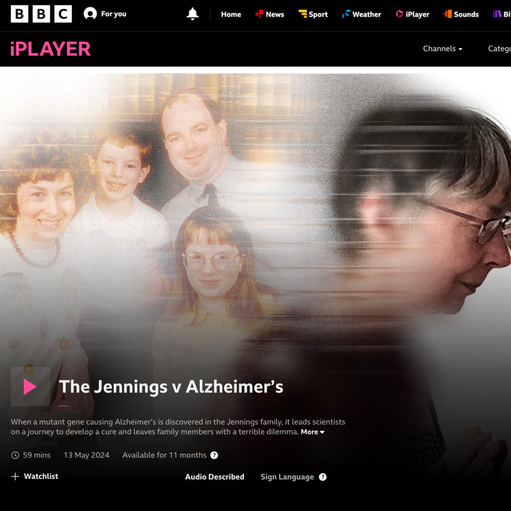 BBC The Jennings vs Alzheimer's