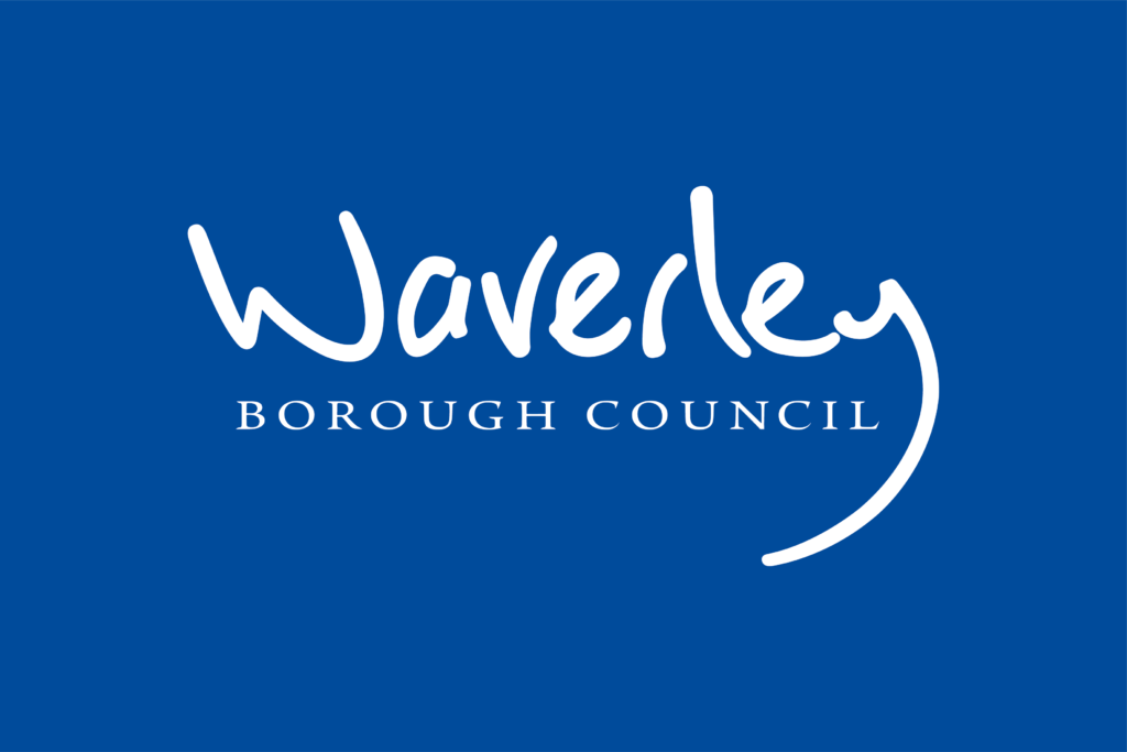 Waverley Borough Council logo-Tapestry Day Club dementia care funders