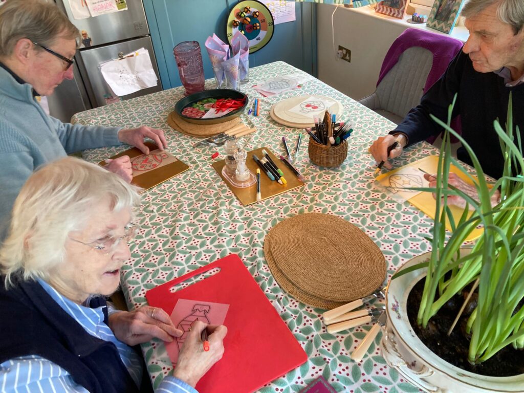 Dementia Day Support - Tapestry Day Club - a video project with Collyer's College