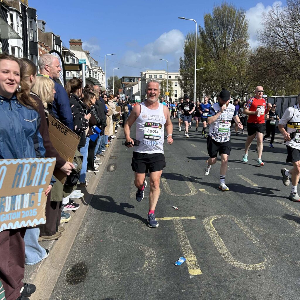 Dementia Day Club - Tapestry Day Club Brighton marathon fundraising event April 2026